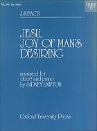 JESU JOY OF MANS DESIRING OBOE cover